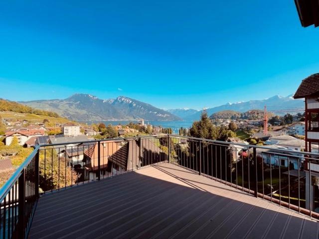 Berg & Berg Apartments - Spiez Self-Check-In Buitenkant foto