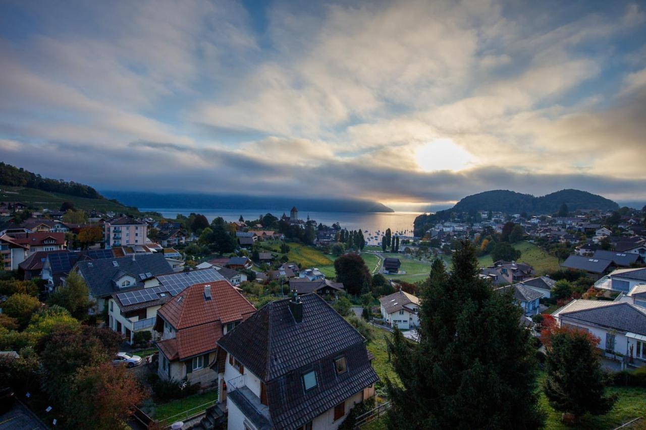 Berg & Berg Apartments - Spiez Self-Check-In Buitenkant foto