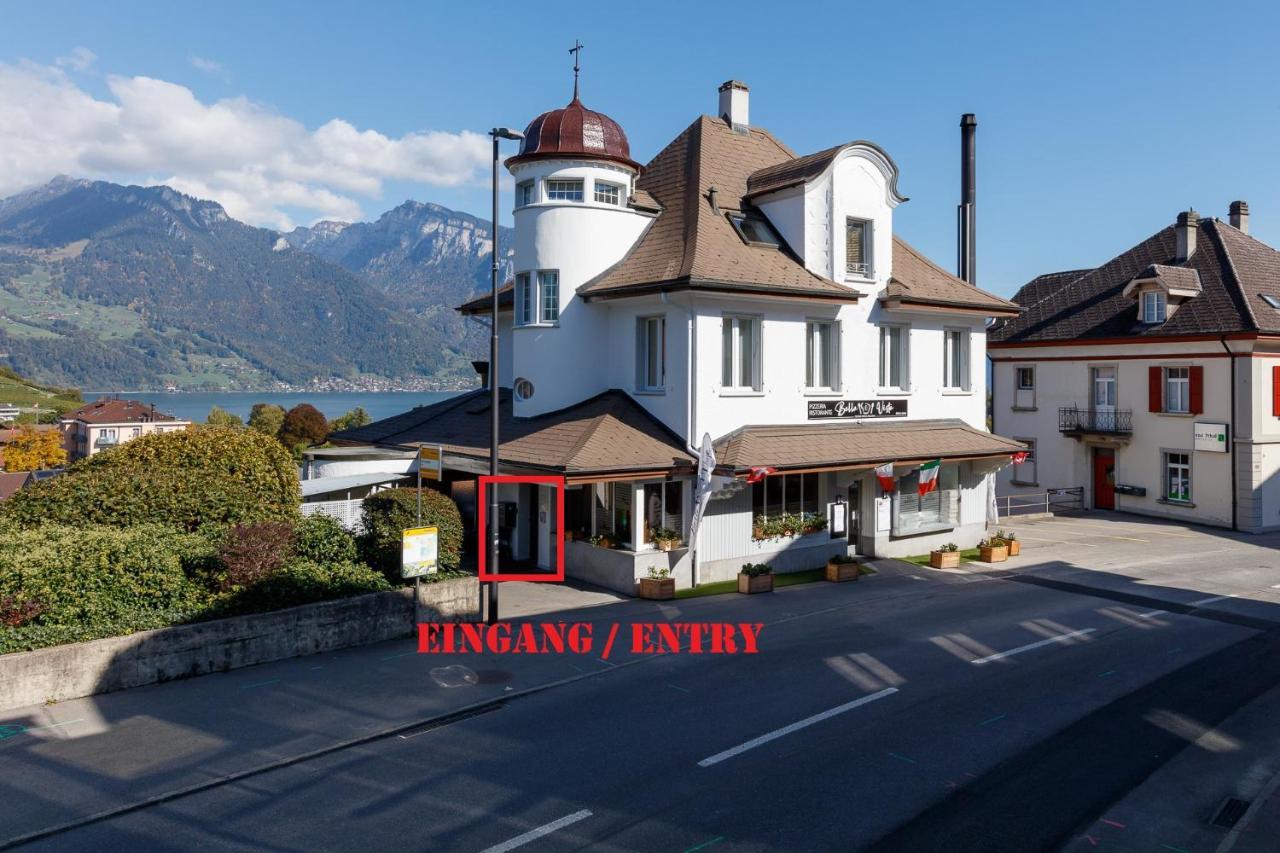 Berg & Berg Apartments - Spiez Self-Check-In Buitenkant foto