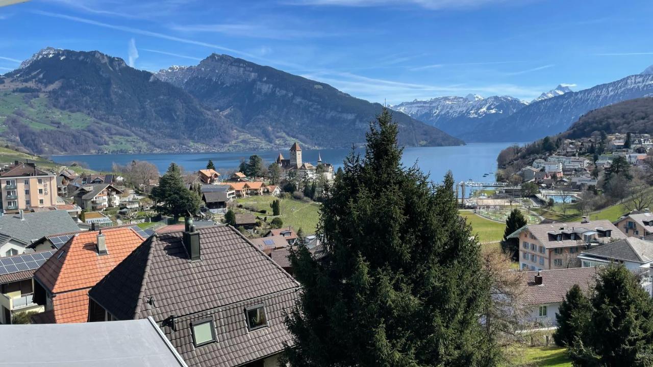 Berg & Berg Apartments - Spiez Self-Check-In Buitenkant foto