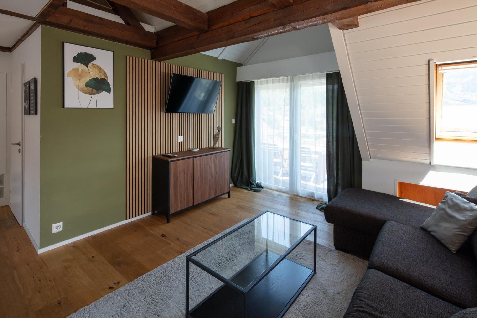 Berg & Berg Apartments - Spiez Self-Check-In Buitenkant foto